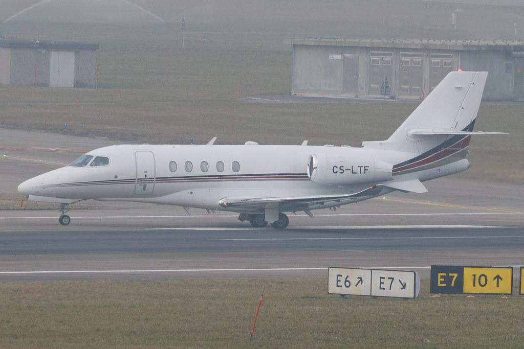Flughafen Zürich: NetJets (EJA) | Operator: NetJets Europe | Cessna Citation Latitude C68A | CS-LTF | MSN 680A0123