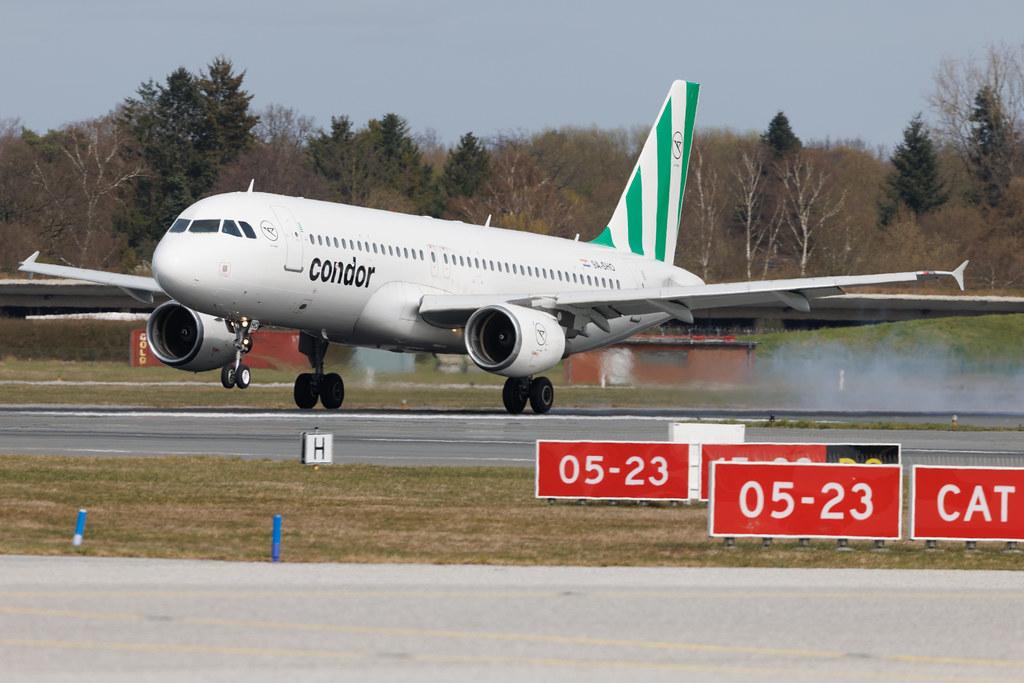 Hamburg Airport: Condor (DE / CFG) | Operator: Fly Air41 | Airbus A320-214 A320 | 9A-SHO | MSN 03840