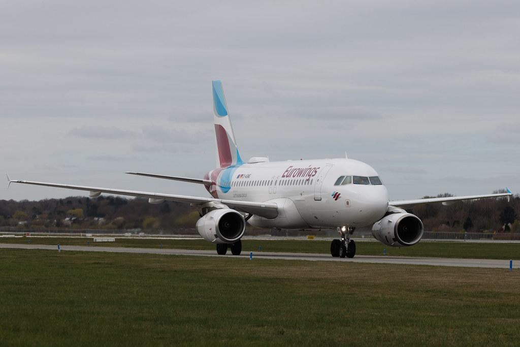 Hamburg Airport: Eurowings (EW / EWG) | Airbus A319-132 A319 | D-AGWG | MSN 3193