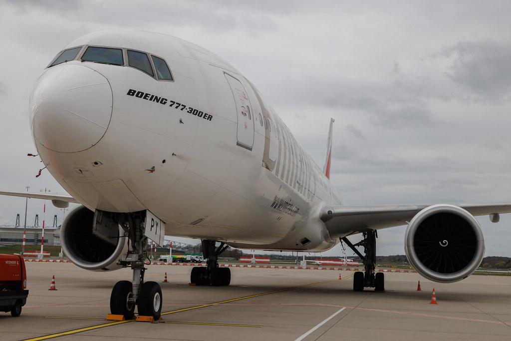 Hamburg Airport: Emirates (EK / UAE) | Boeing 777-31H(ER) B77W | A6-EPY | MSN 42344