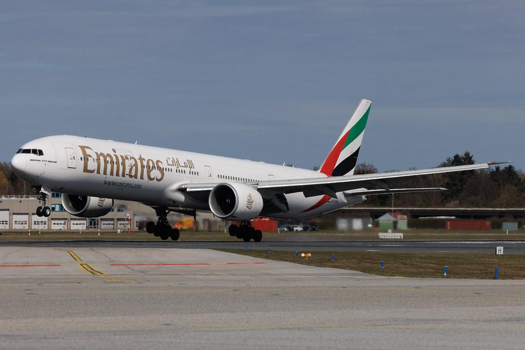 Hamburg Airport: Emirates (EK / UAE) | Boeing 777-31H(ER) B77W | A6-EQA | MSN 42346