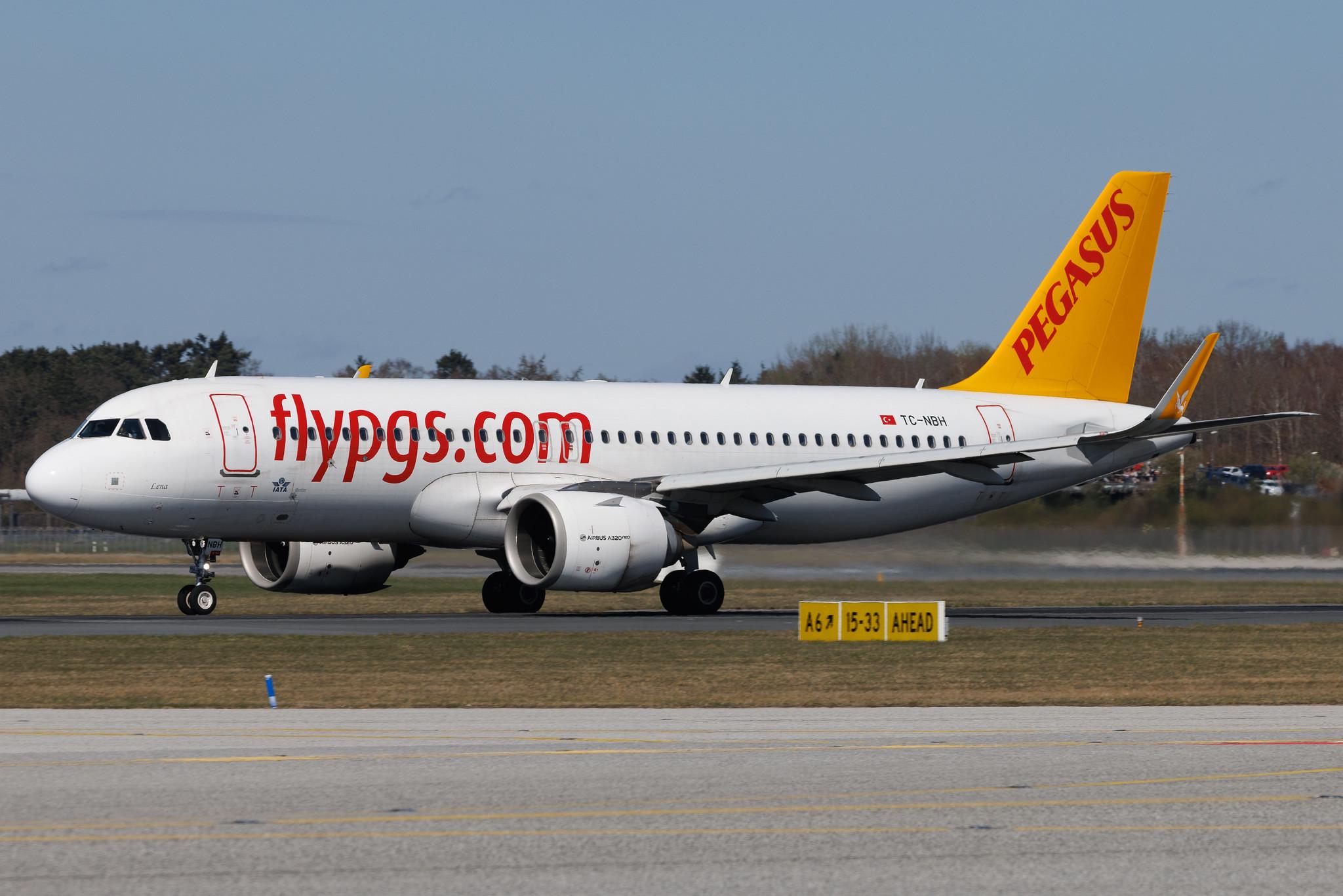 Hamburg Airport: Pegasus (PC / PGT) | Operator: Pegasus Airlines | Airbus A320-251N A20N | TC-NBH | MSN 07399