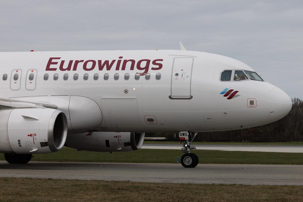 Hamburg Airport: Eurowings (EW / EWG) | Airbus A319-132 A319 | D-AGWG | MSN 3193