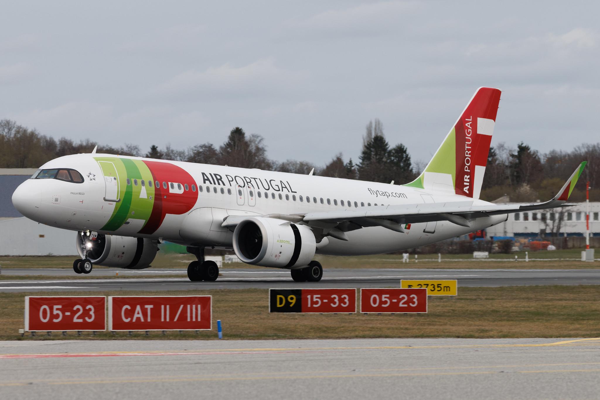 Hamburg Airport: TAP Air Portugal (TP / TAP) | Airbus A320-251N A20N | CS-TVM | MSN 12145