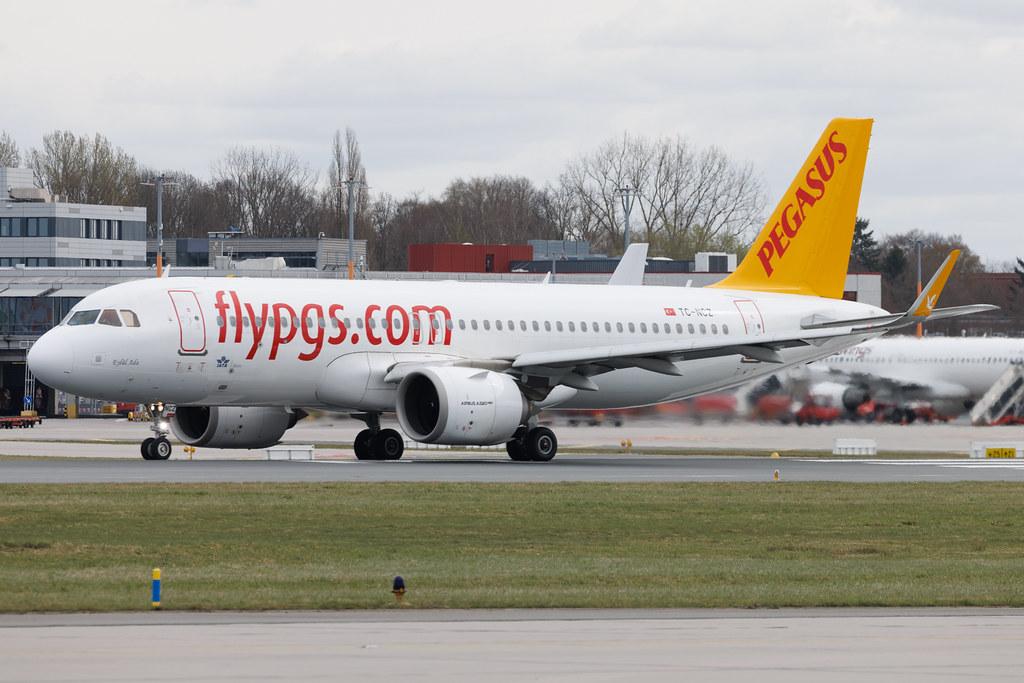 Hamburg Airport: Pegasus (PC / PGT) | Operator: Pegasus Airlines | Airbus A320-251N A20N | TC-NCZ | MSN 10527