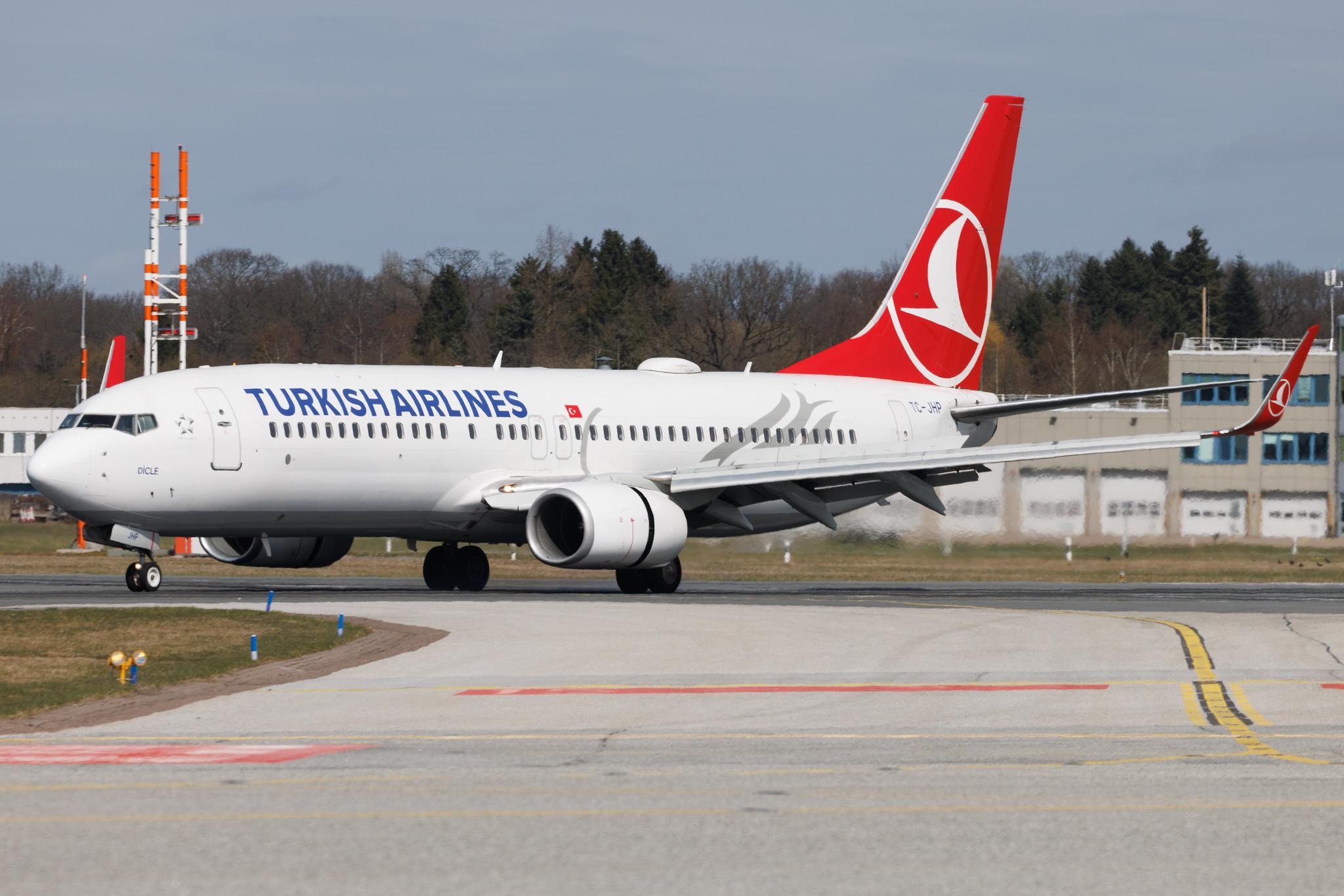 Hamburg Airport: Turkish Airlines (TK / THY) | Boeing 737-8F2 B738 | TC-JHP | MSN 42000