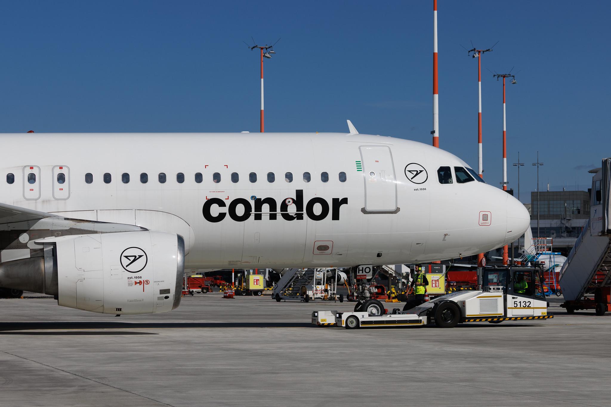 Hamburg Airport: Condor (DE / CFG) | Operator: Fly Air41 | Airbus A320-214 A320 | 9A-SHO | MSN 03840