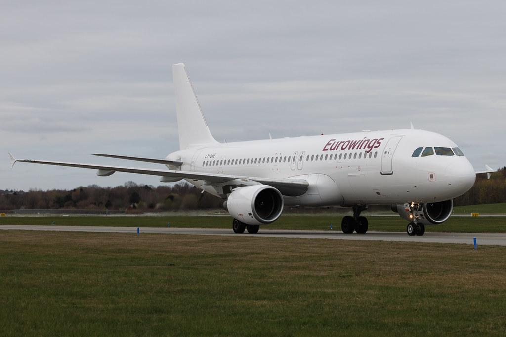 Hamburg Airport: GetJet Airlines (GW / GJT) | Airbus A320-214 A320 | LY-DAE | MSN 03240