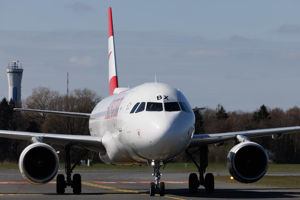 Hamburg Airport: Austrian Airlines (OS / AUA) | Airbus A320-214 A320 | OE-LBX | MSN 1735