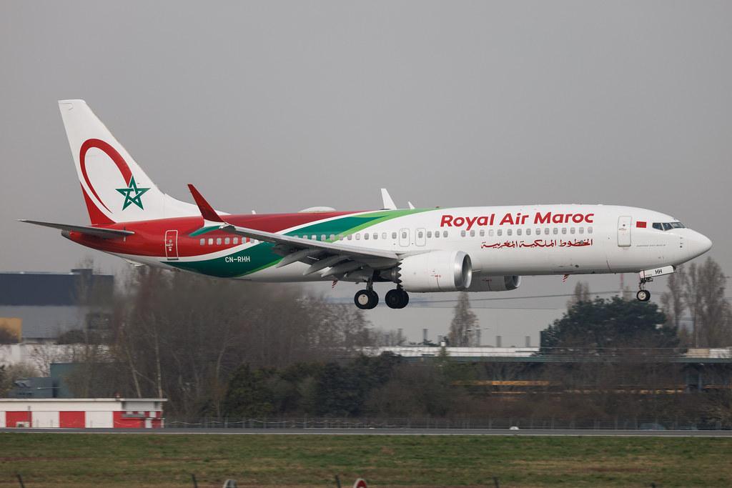 Paris Orly Airport: Royal Air Maroc (AT / RAM) | Boeing 737 MAX 8 B38M | CN-RHH | MSN 42830