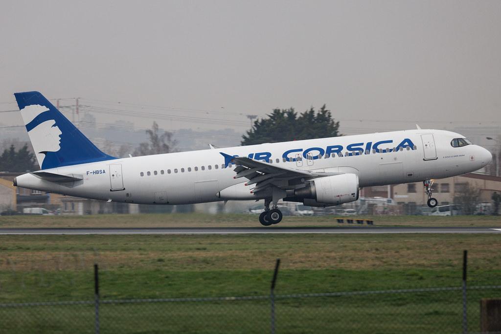 Paris Orly Airport: Air Corsica (XK / CCM) | Airbus A320-216 A320 | F-HBSA | MSN 03882