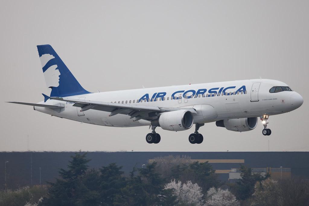 Paris Orly Airport: Air Corsica (XK / CCM) | Airbus A320-216 A320 | F-HBSA | MSN 03882