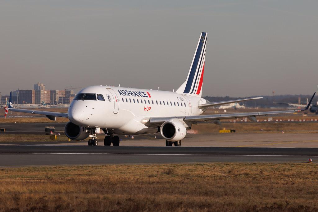 Frankfurt Airport: Air France (AF / AFR) | Operator: Air France Hop | Embraer E170STD E170 | F-HBXI | MSN 17000310