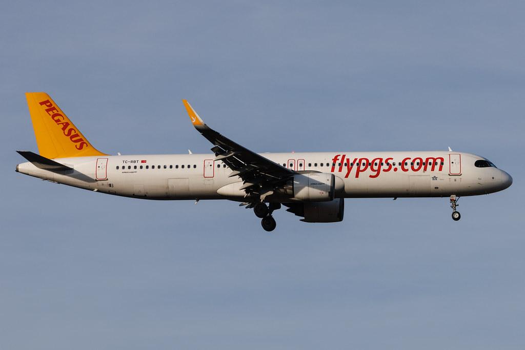 Frankfurt Airport: Pegasus (PC / PGT) | Operator: Pegasus Airlines | Airbus A321-251NX A21N | TC-RBT | MSN 10924