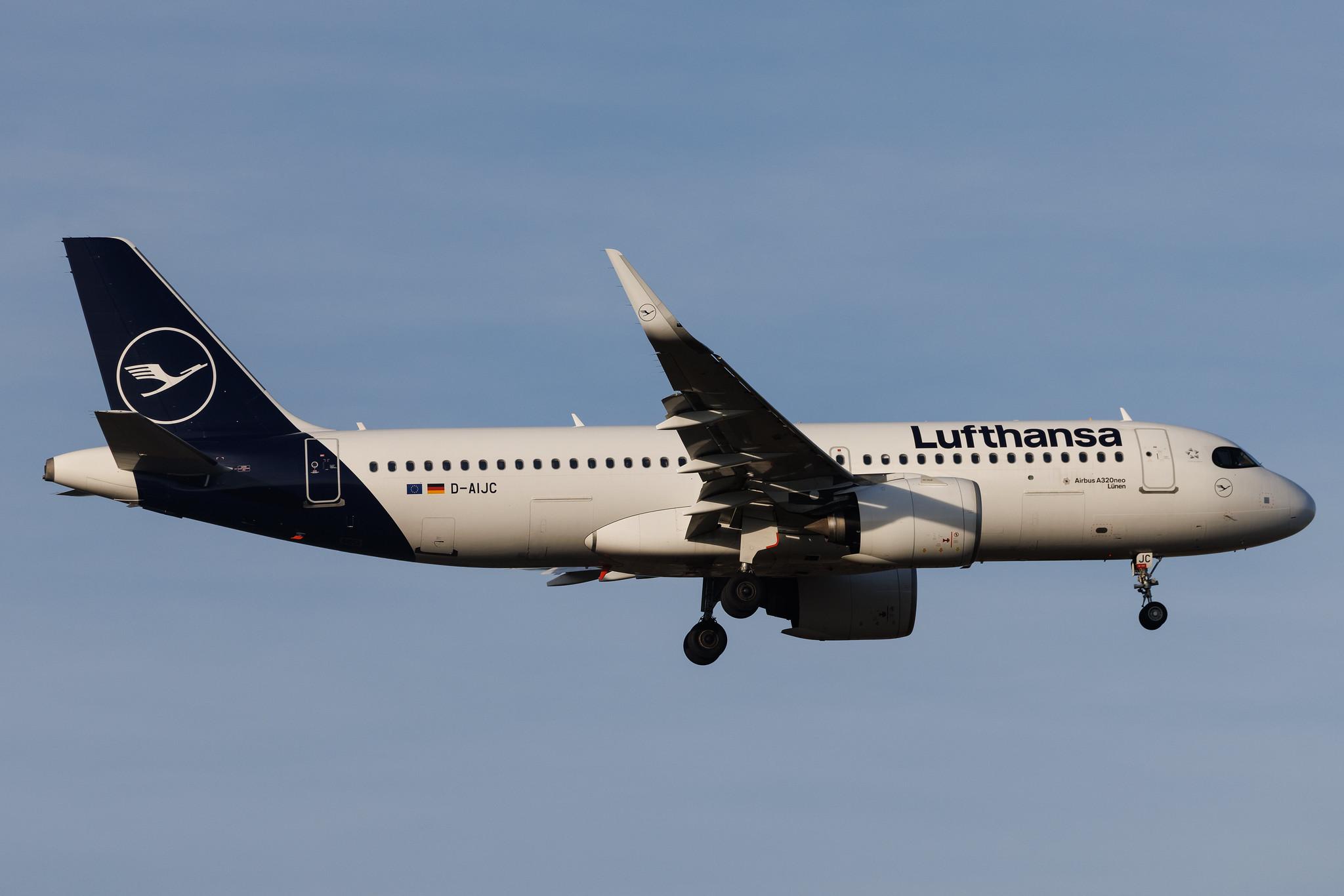 Frankfurt Airport: Lufthansa (LH / DLH) | Airbus A320-271N A20N | D-AIJC | MSN 09581