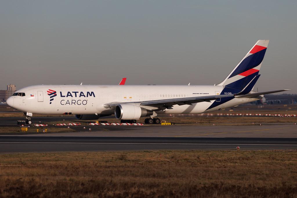 Frankfurt Airport: LATAM Cargo (UC / LCO) | Operator: LATAM Cargo Colombia | Boeing 767-316(ER)(BCF) B763 | CC-CXD | MSN 35697
