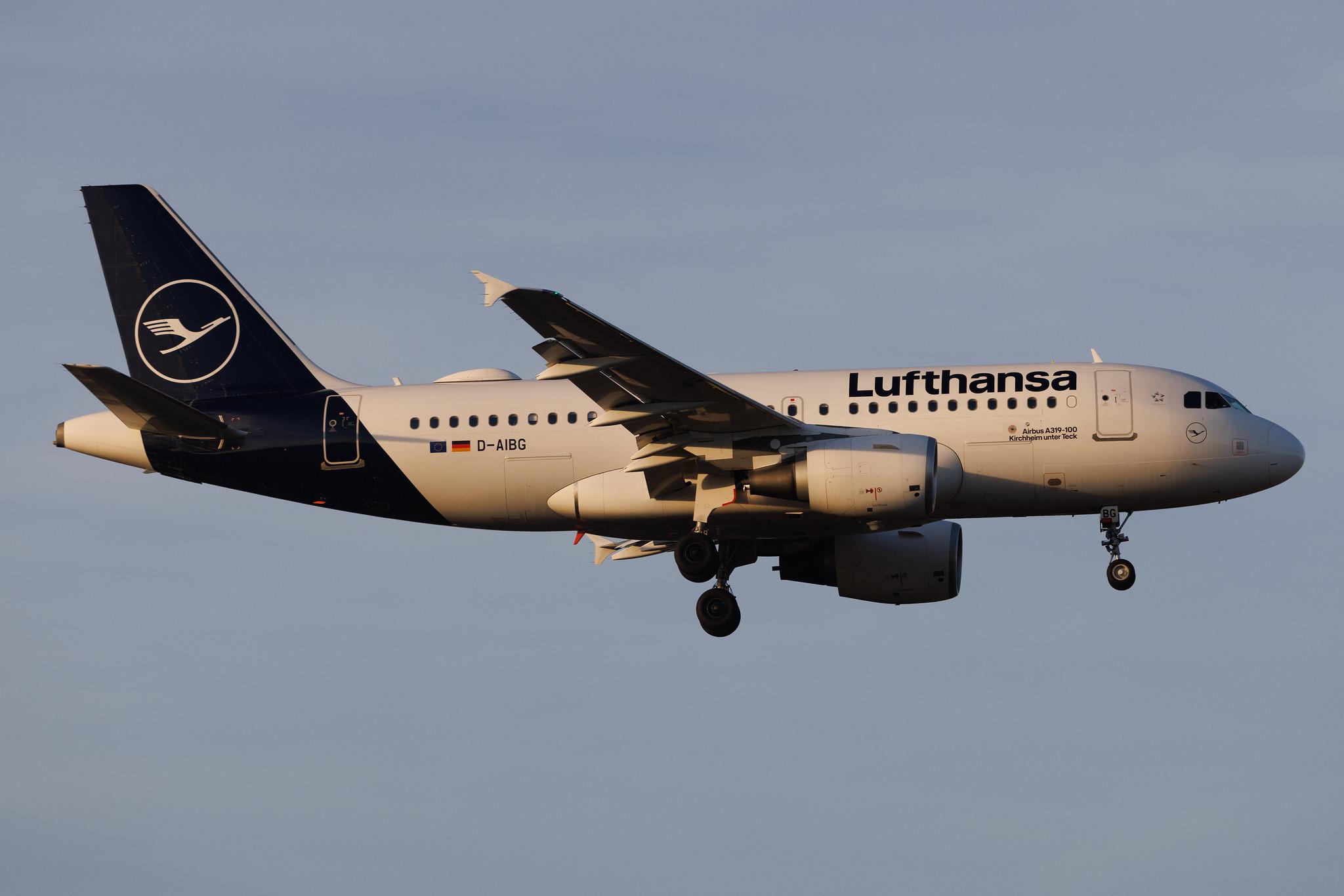 Frankfurt Airport: Lufthansa (LH / DLH) | Airbus A319-112 A319 | D-AIBG | MSN 4841