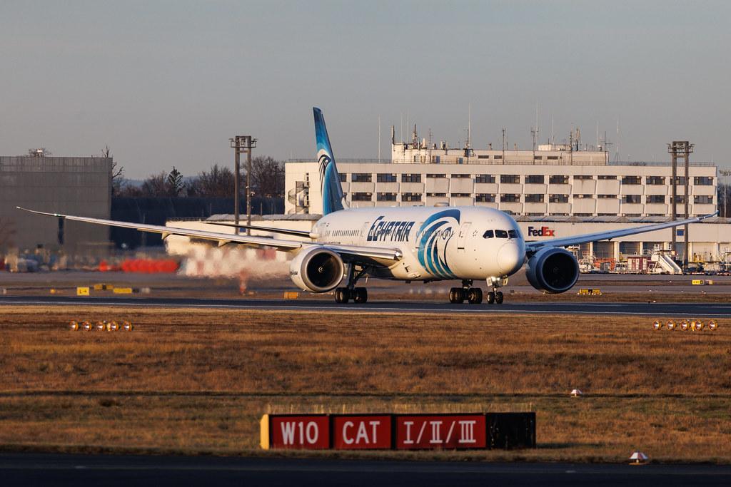Frankfurt Airport: EgyptAir (MS / MSR) | Boeing 787-9 Dreamliner B789 | SU-GEU | MSN 38802