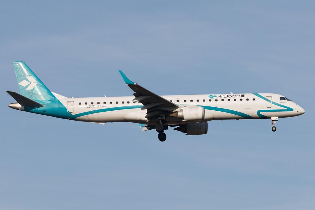 Frankfurt Airport: Air Dolomiti (EN / DLA) | Embraer E195LR E195 | I-ADJR | MSN 19000595