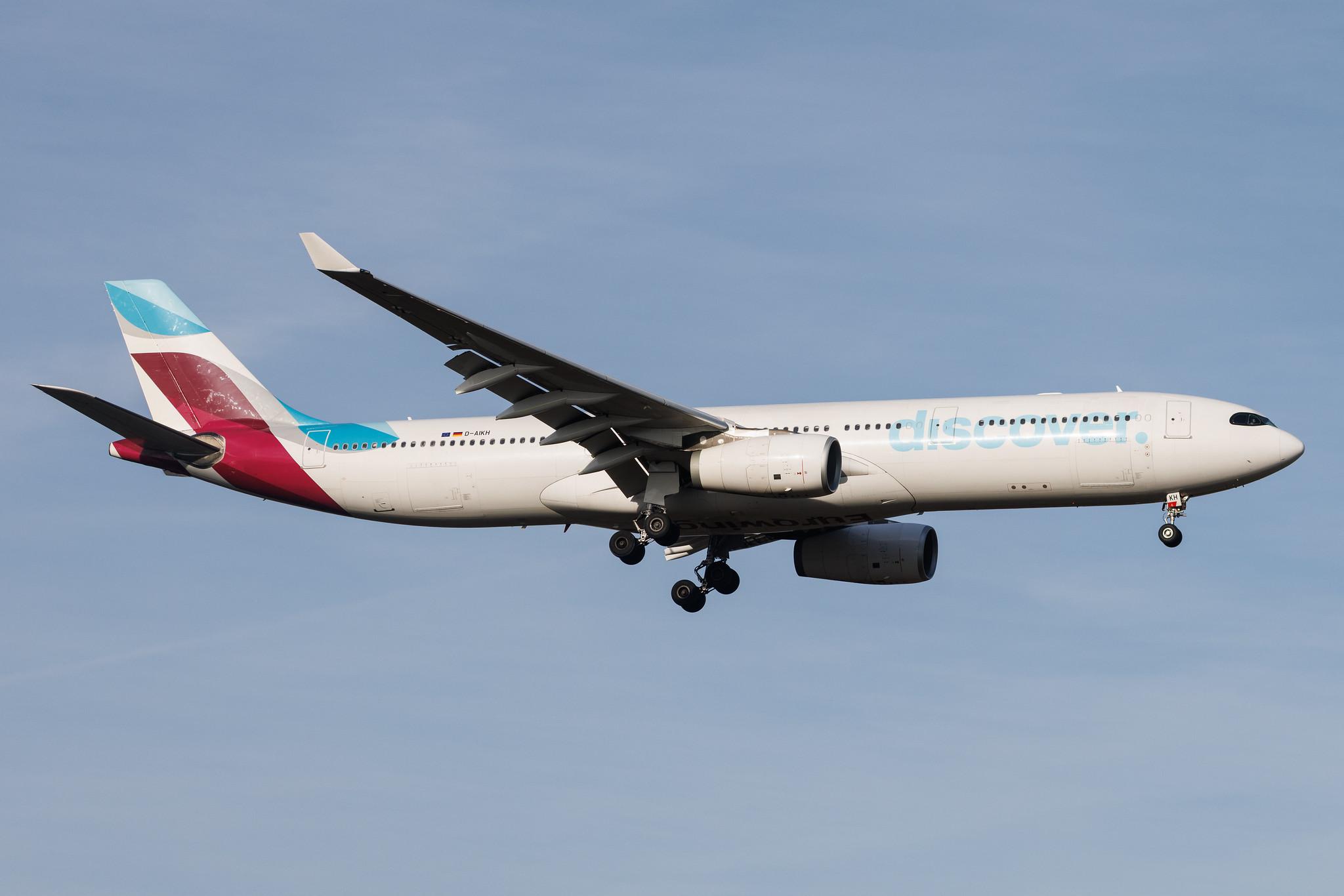 Frankfurt Airport: Discover Airlines (4Y / OCN) | Airbus A330-343 A333 | D-AIKH | MSN 0648