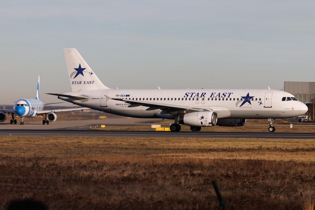 Frankfurt Airport: Star East Airlines (4R / SEK) | Airbus A320-231 A320 | YR-SEA | MSN 0357
