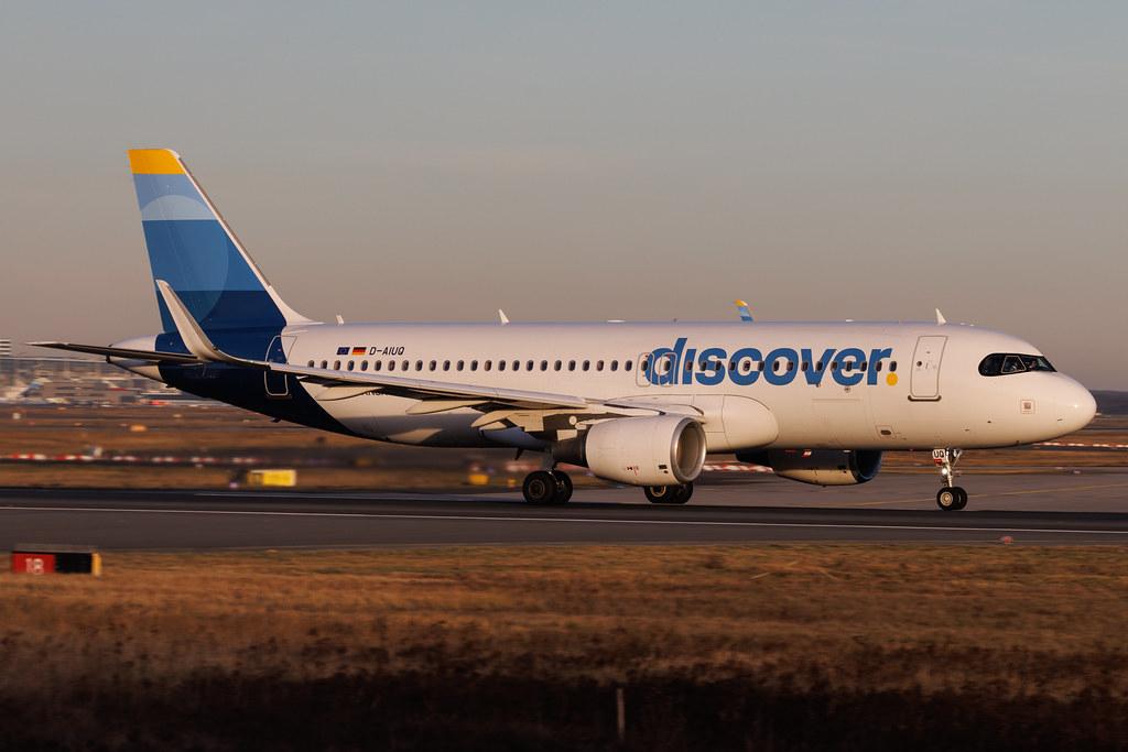 Frankfurt Airport: Discover Airlines (4Y / OCN) | Airbus A320-214 A320 | D-AIUQ | MSN 6947