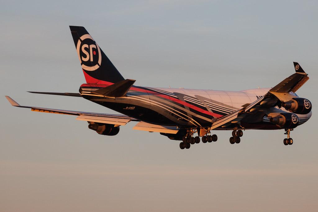 Frankfurt Airport: SF Airlines (O3 / CSS) | Boeing 747-4EVF(ER) B744 | B-2422 | MSN 35173