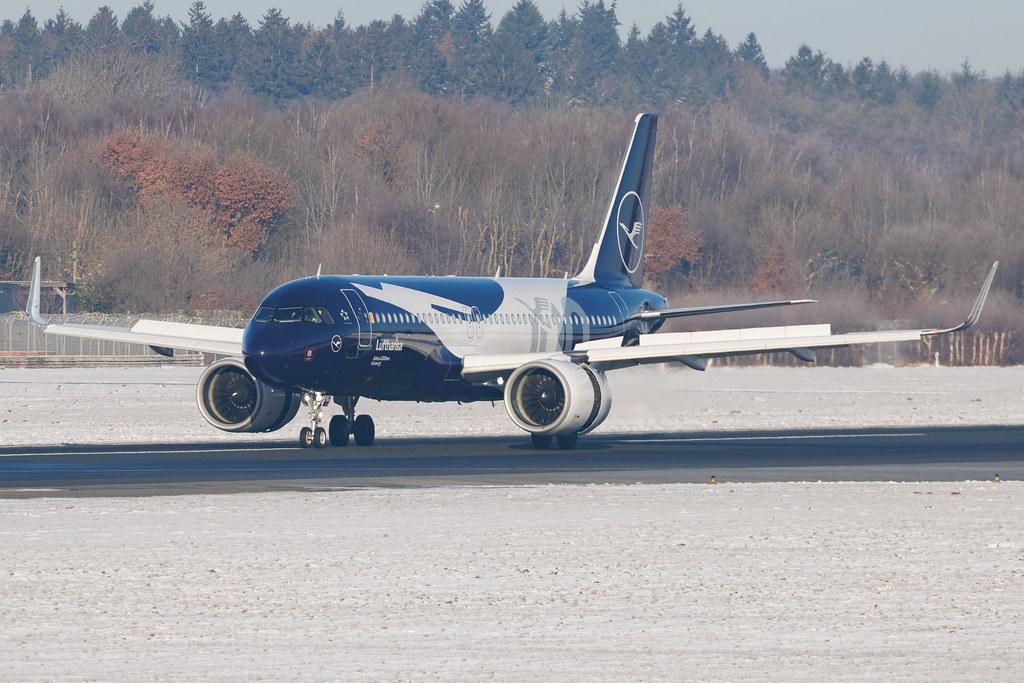 Hamburg Airport: Lufthansa (LH / DLH) | Livery: 100th Anniversary Livery | Airbus A320-271N A20N | D-AING | MSN 7588