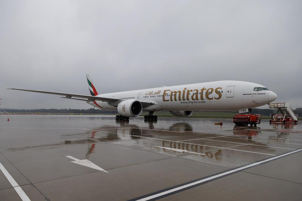 Hamburg Airport: Emirates (EK / UAE) | Boeing 777-31H(ER) B77W | A6-ENE | MSN 35603
