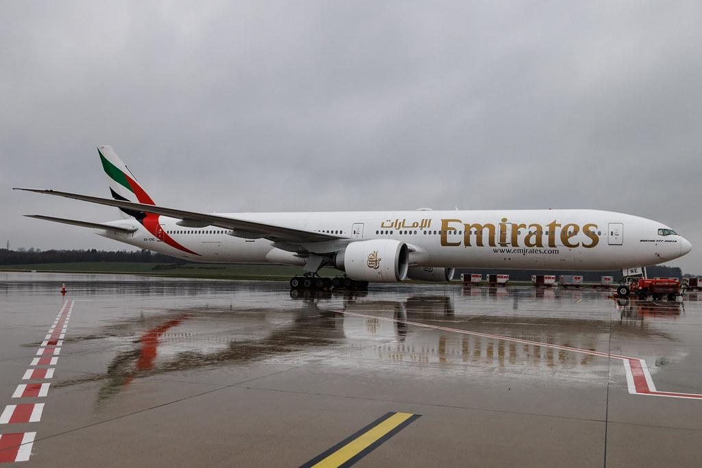 Hamburg Airport: Emirates (EK / UAE) | Boeing 777-31H(ER) B77W | A6-ENE | MSN 35603