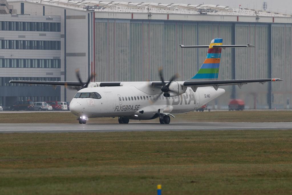 Hamburg Airport: BRA (TF / BRX) | ATR 72-600 AT76 | SE-MKO | MSN 1528