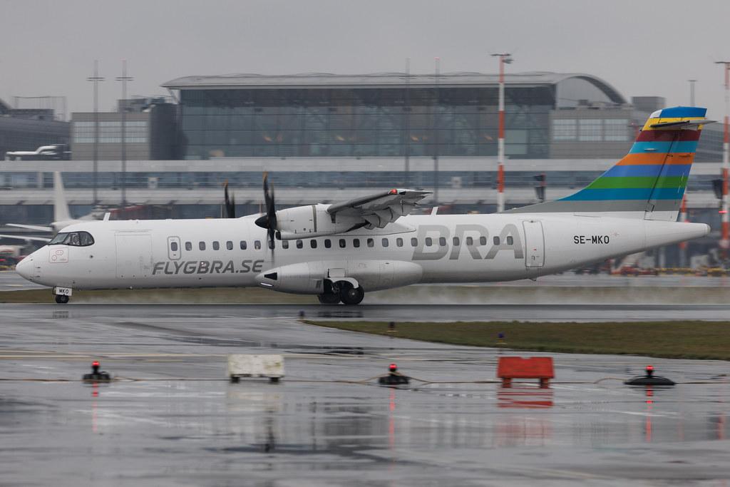 Hamburg Airport: BRA (TF / BRX) | ATR 72-600 AT76 | SE-MKO | MSN 1528