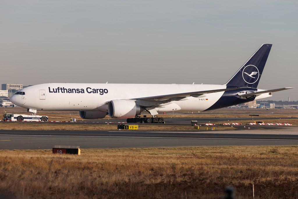 Frankfurt Airport: Lufthansa Cargo (GEC) | Boeing 777-F1H B77L | D-ALFJ | MSN 35612