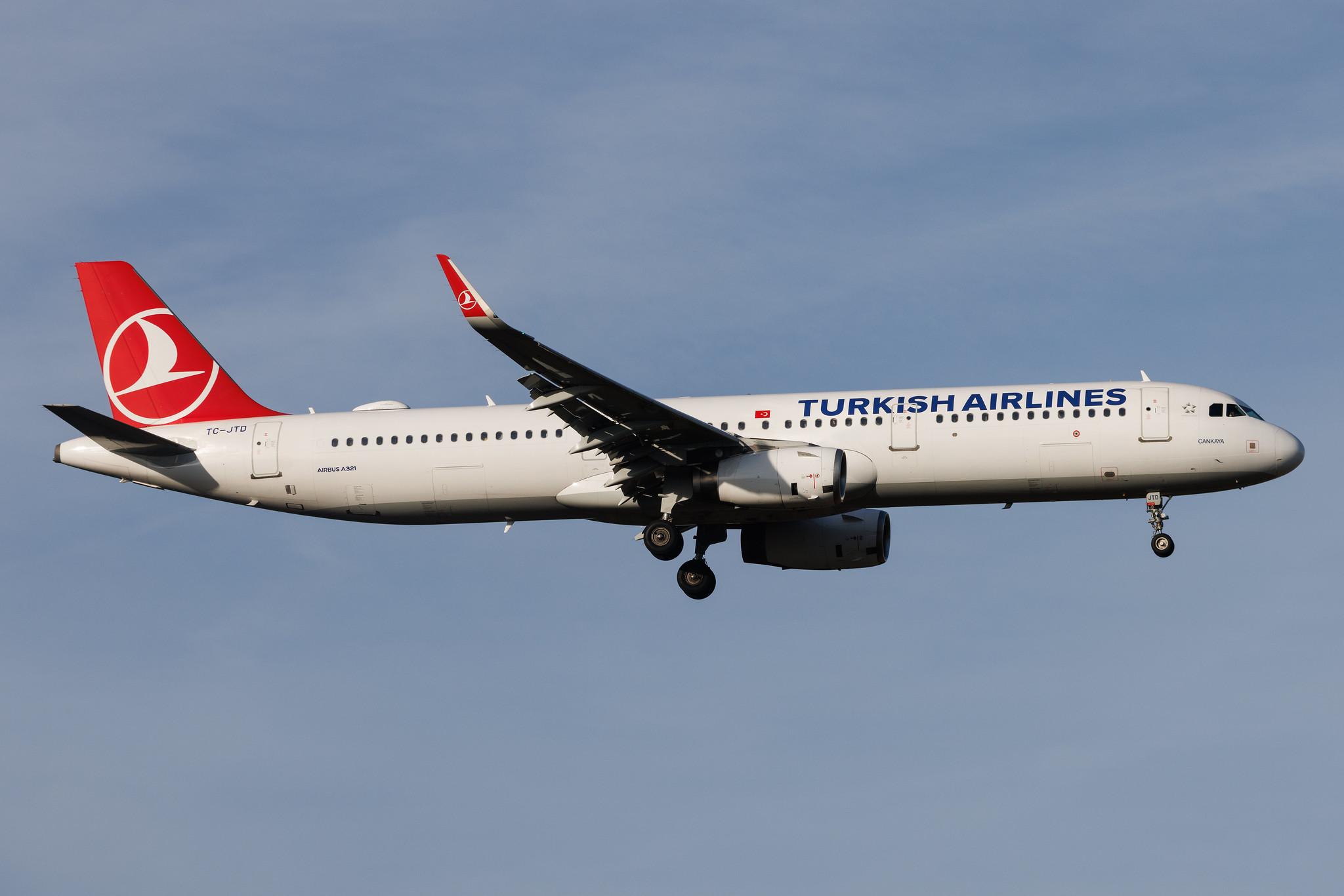 Frankfurt Airport: Turkish Airlines (TK / THY) | Airbus A321-231 A321 | TC-JTD | MSN 6822
