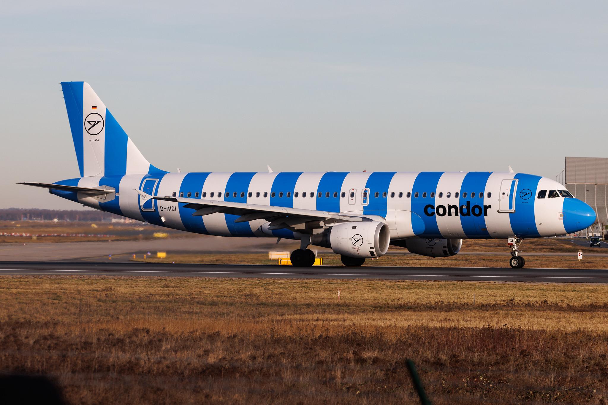 Frankfurt Airport: Condor (DE / CFG) | Airbus A320-212 A320 | D-AICI | MSN 1381