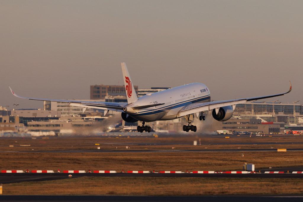 Frankfurt Airport: Air China (CA / CCA) | Airbus A350-941 A359 | B-32D3 | MSN 575