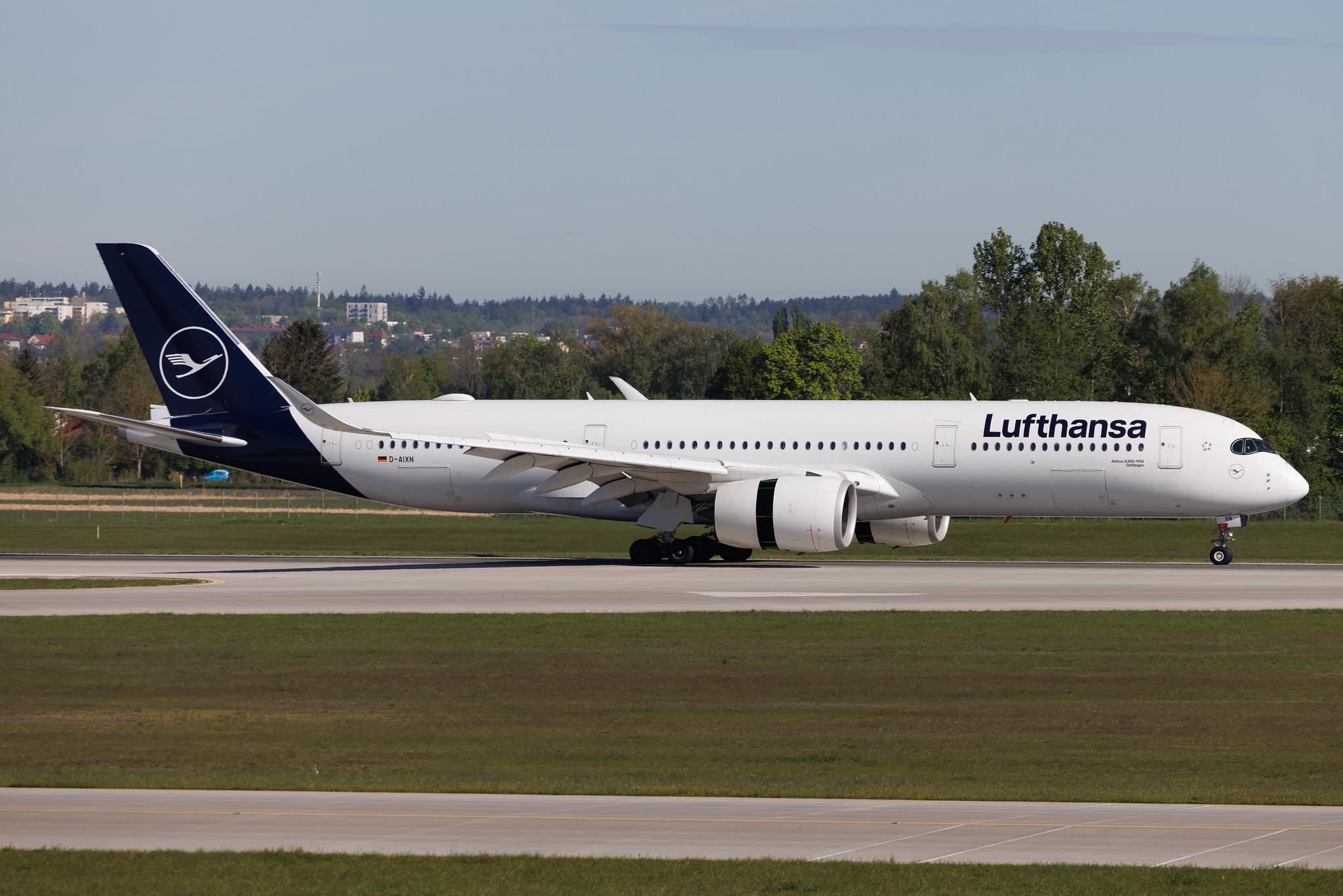 Munich Airport: Lufthansa (LH / DLH) | Airbus A350-941 A359 | D-AIXN | MSN 292