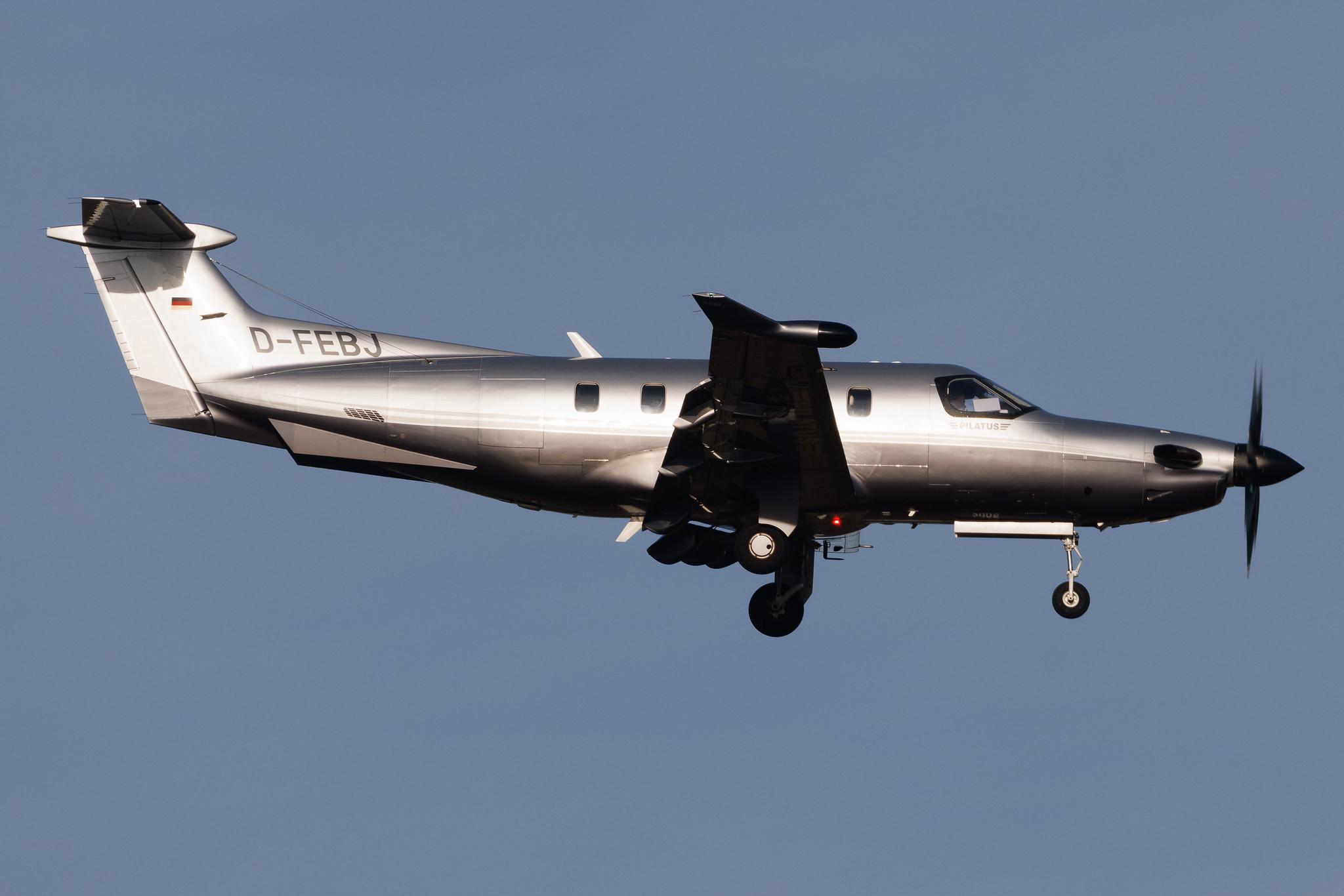 Frankfurt Airport: Private owner | Pilatus PC-12 NGX PC12 | D-FEBJ | MSN 2005