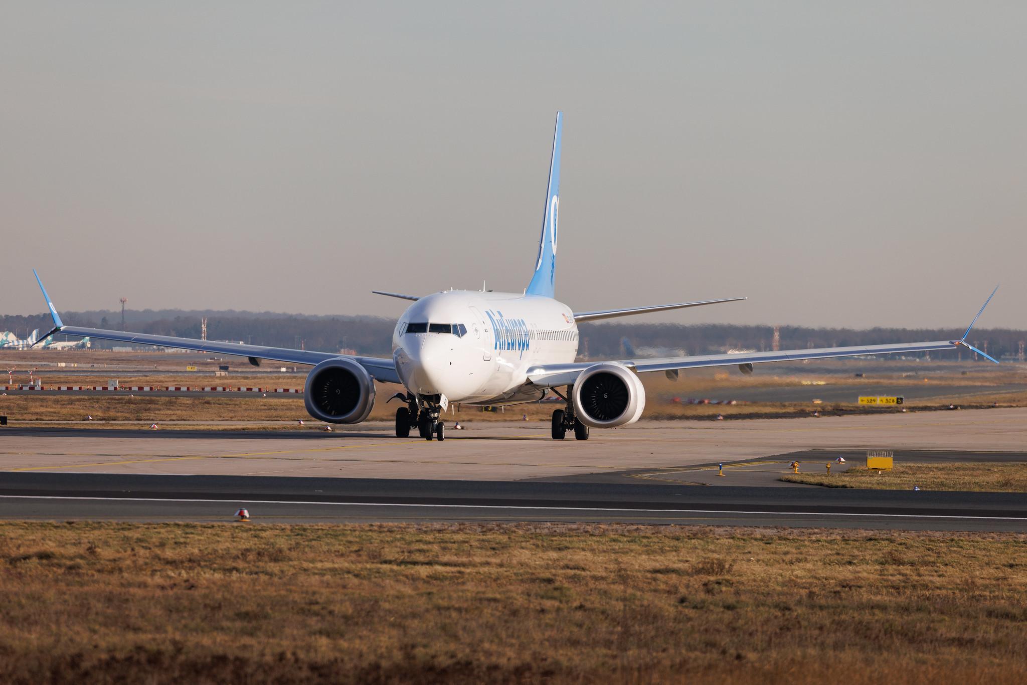 Frankfurt Airport: Air Europa (UX / AEA) | Boeing 737 MAX 8 B38M | EC-OPA | MSN 43571