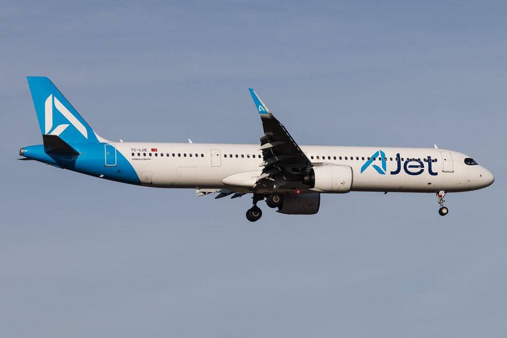 Frankfurt Airport: AJet (VF / TKJ) | Airbus A321-271NX A21N | TC-LUE | MSN 10331