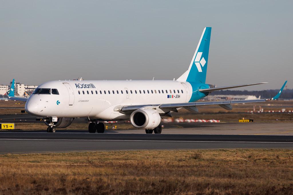 Frankfurt Airport: Air Dolomiti (EN / DLA) | Embraer E190LR E190 | I-JENH | MSN 19000359
