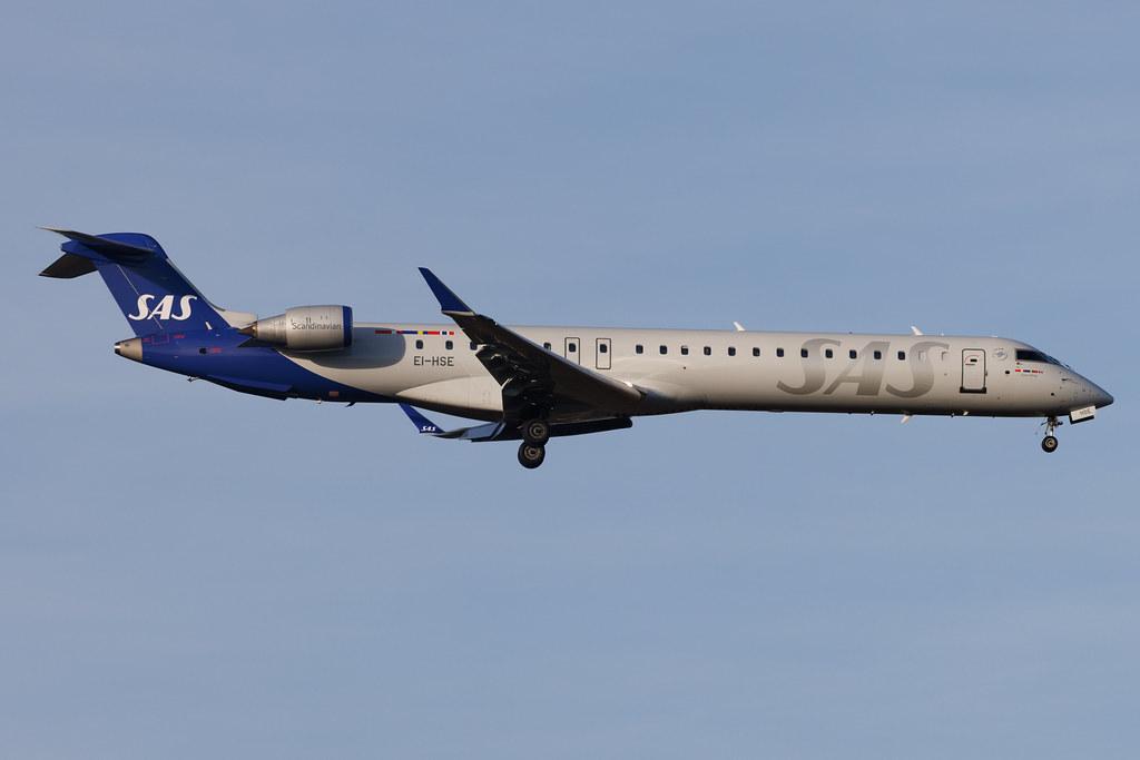 Frankfurt Airport: SAS (SK / SAS) | Operator: CityJet | Mitsubishi CRJ-900LR CRJ9 | EI-HSE | MSN 15088