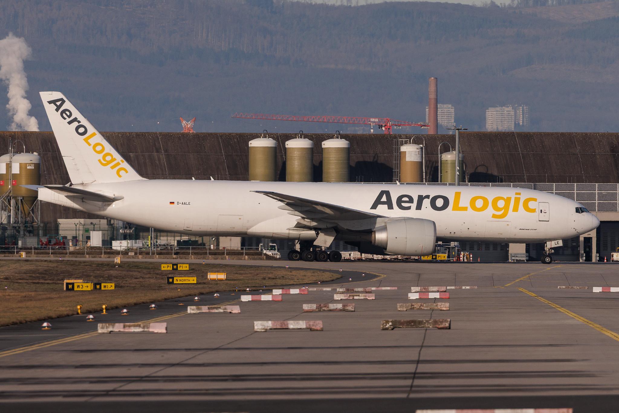 Frankfurt Airport: AeroLogic (3S / BOX) | Boeing 777-FZN B77L | D-AALE | MSN 36198