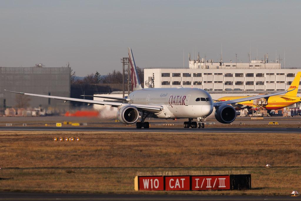Frankfurt Airport: Qatar Airways (QR / QTR) | Boeing 787-9 Dreamliner B789 | A7-BHX | MSN 64233