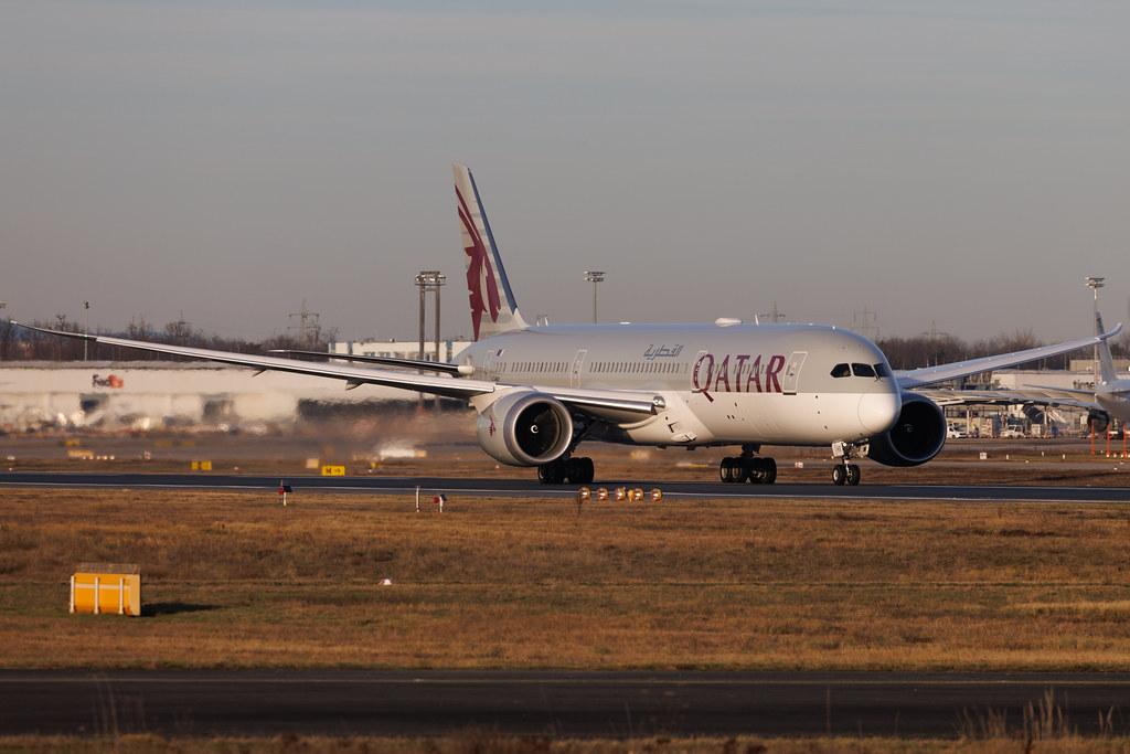 Frankfurt Airport: Qatar Airways (QR / QTR) | Boeing 787-9 Dreamliner B789 | A7-BHX | MSN 64233