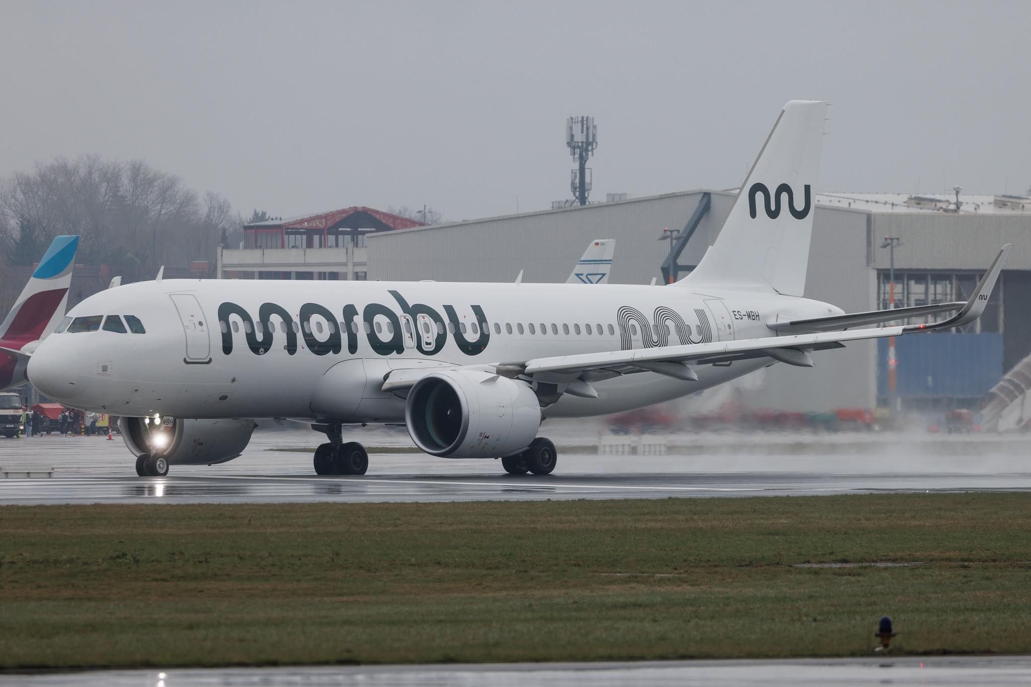Hamburg Airport: Marabu (DI / MBU) | Airbus A320-271N A20N | ES-MBH | MSN 07813