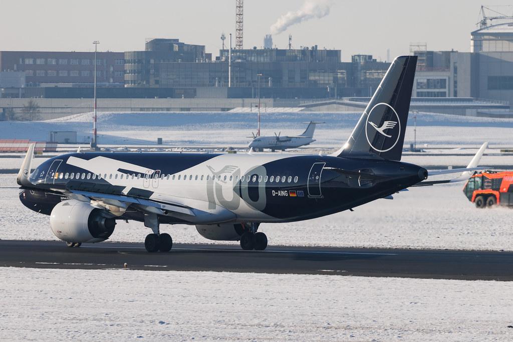 Hamburg Airport: Lufthansa (LH / DLH) | Livery: 100th Anniversary Livery | Airbus A320-271N A20N | D-AING | MSN 7588