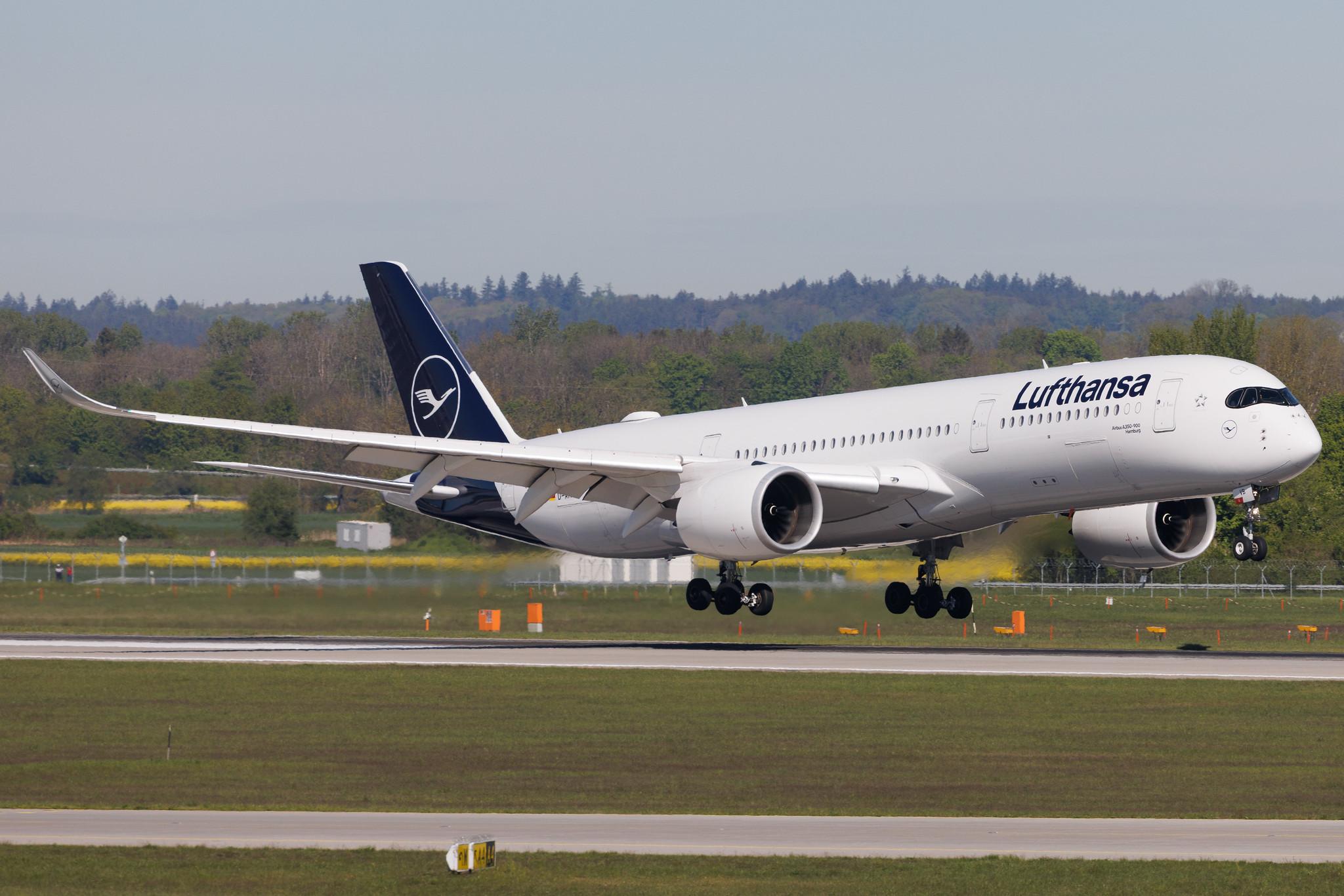 Munich Airport: Lufthansa (LH / DLH) | Airbus A350-941 A359 | D-AIVB | MSN 236
