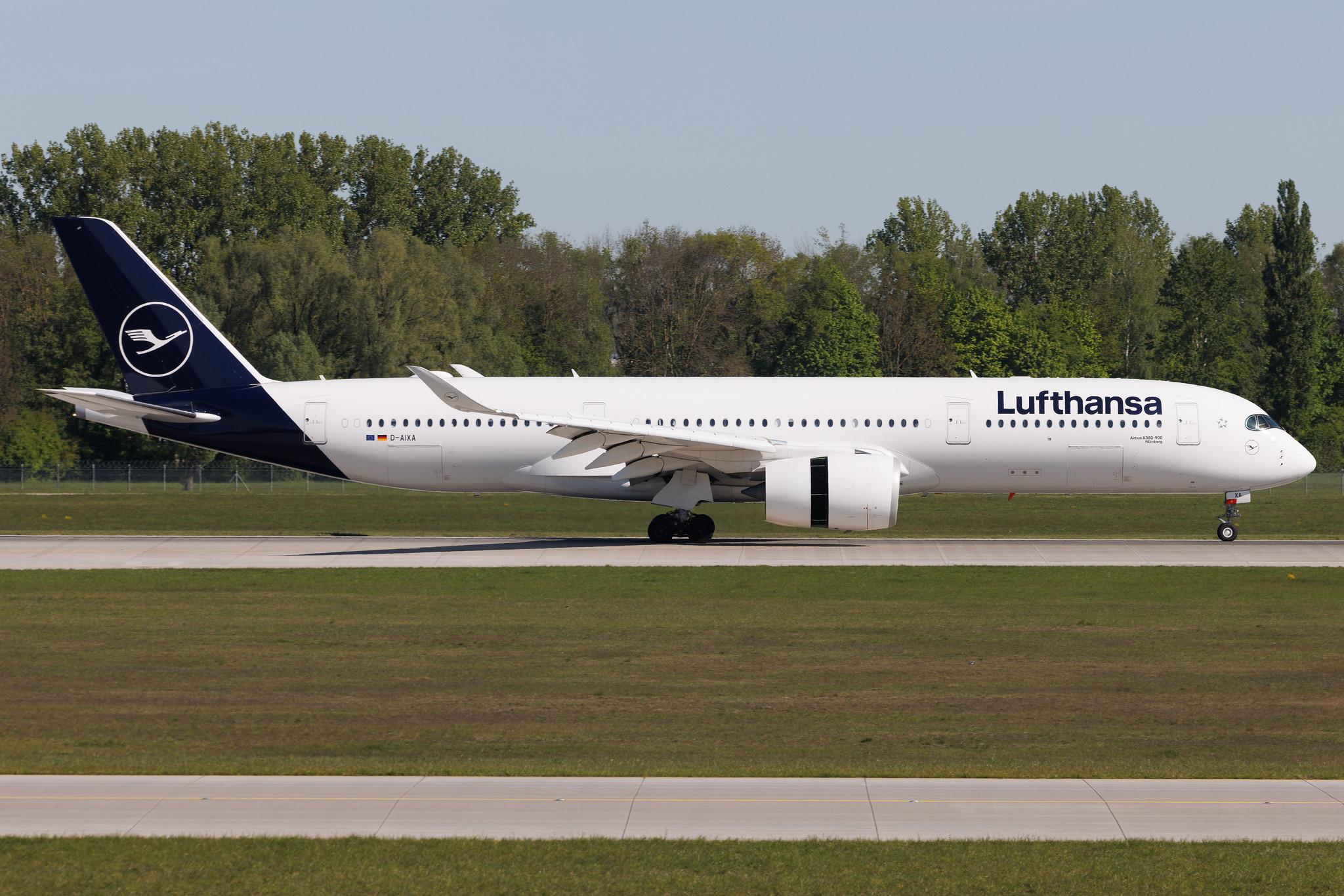 Munich Airport: Lufthansa (LH / DLH) | Airbus A350-941 A359 | D-AIXA | MSN 074