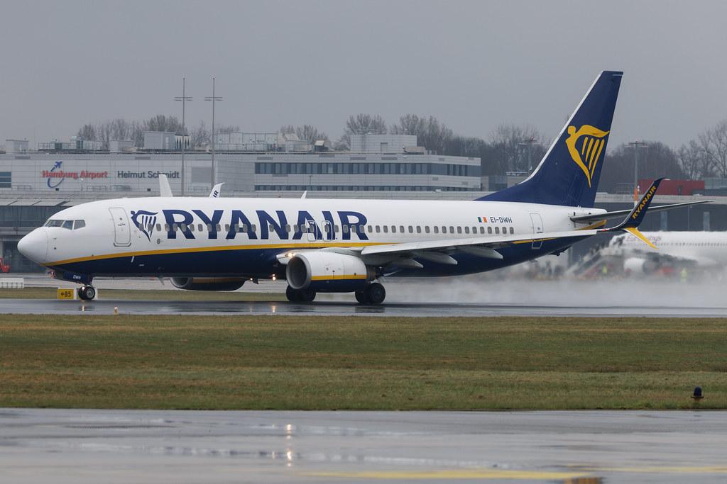 Hamburg Airport: Ryanair (FR / RYR) | Boeing 737-8AS B738 | EI-DWH | MSN 33637